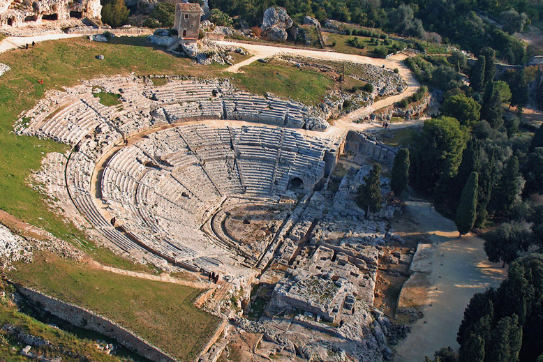 Syracuse - Greek Theater | Ph. Wikipedia Flickr User: Michele Ponzio (fotovideomike)