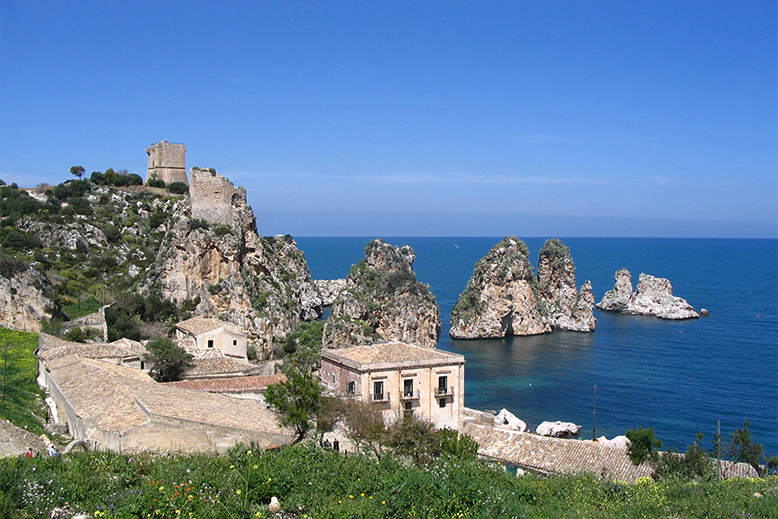 Zingaro Nature Reserve Tonnara di Scopello | Ph. Wikipedia User: Patrice78500
